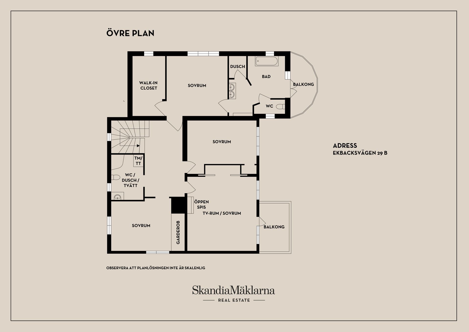 Villa, Ekbacksvägen 29B, Danderyd - Klingsta, Danderyd