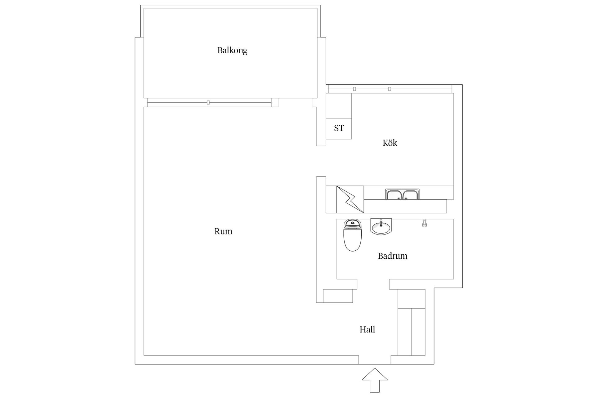 Bostadsrätt, Skjutbanegatan 5A, Haga, Västerås