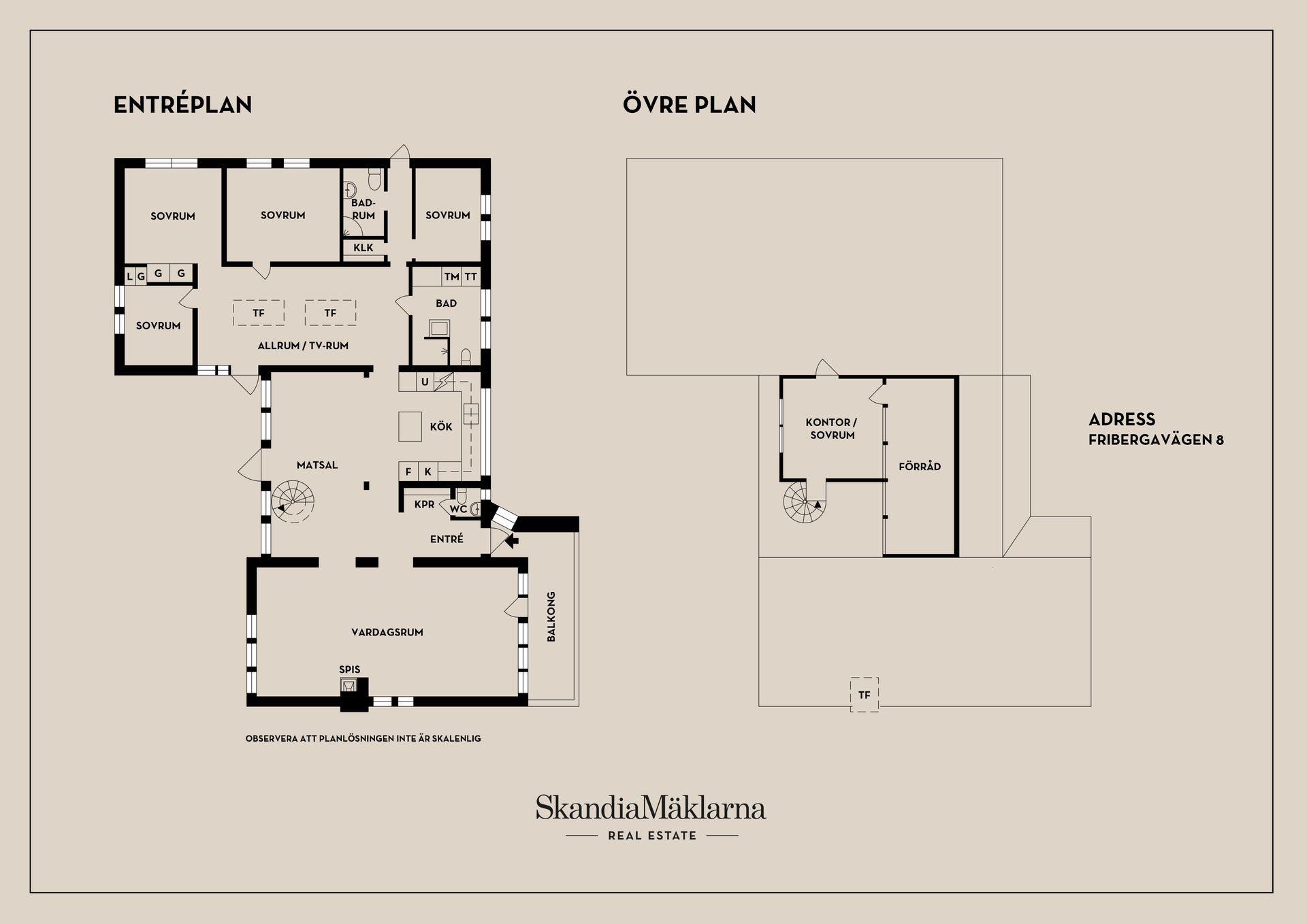 Villa, Fribergavägen 8, Danderyd - Berga, Danderyd