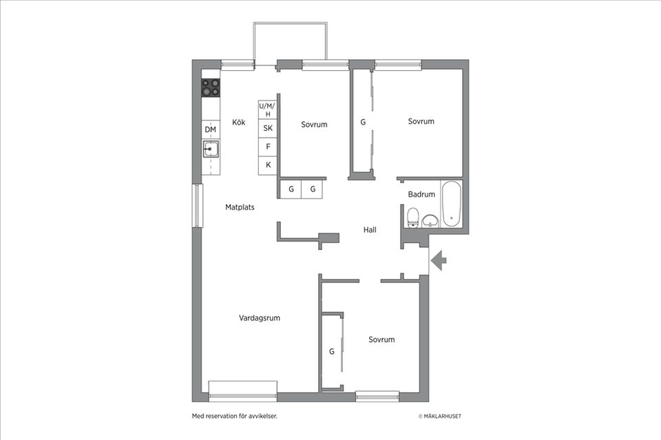 Bostadsrätt, Lästmakargatan 1 D, Salabacke, Uppsala