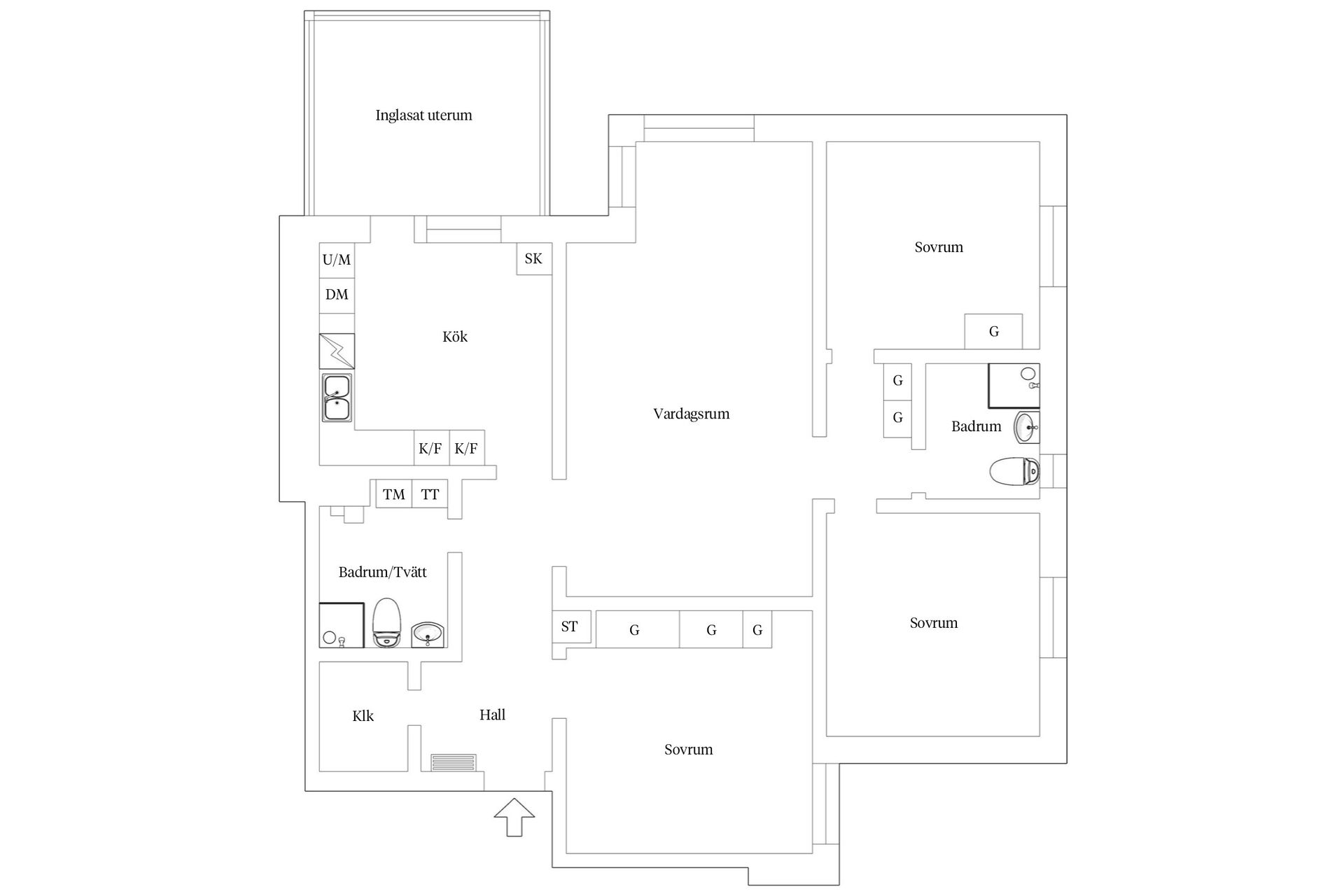 Bostadsrätt, Blomstervägen 3, Åkarp, Burlöv