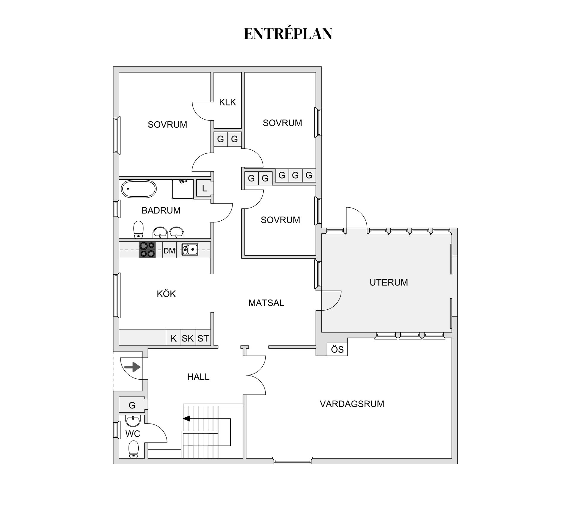 Villa, Karlslundsvägen 17, Smedby, Österåker