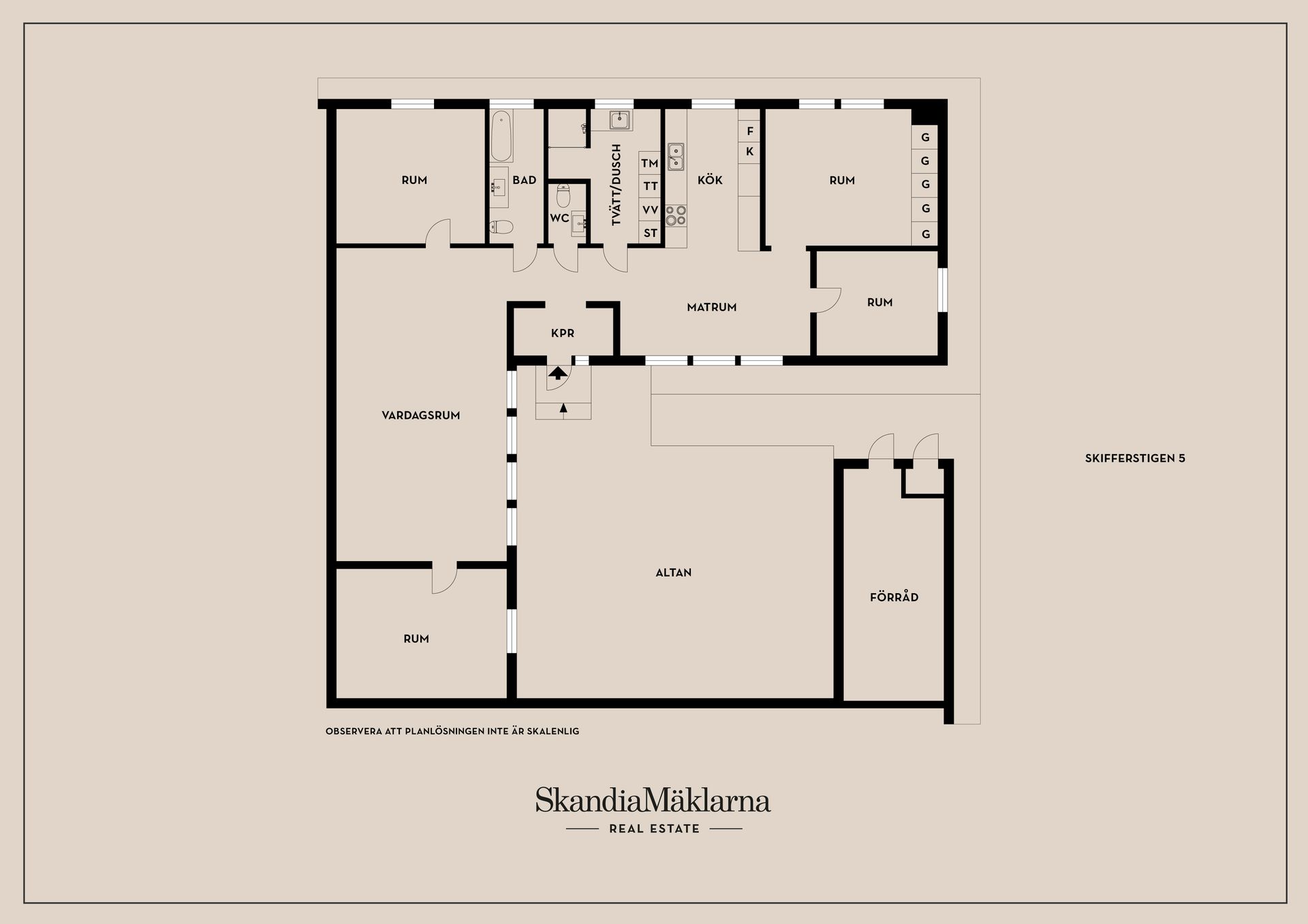 Radhus, Skifferstigen 5, Lillsjön - Kungsängen, Upplands-Bro