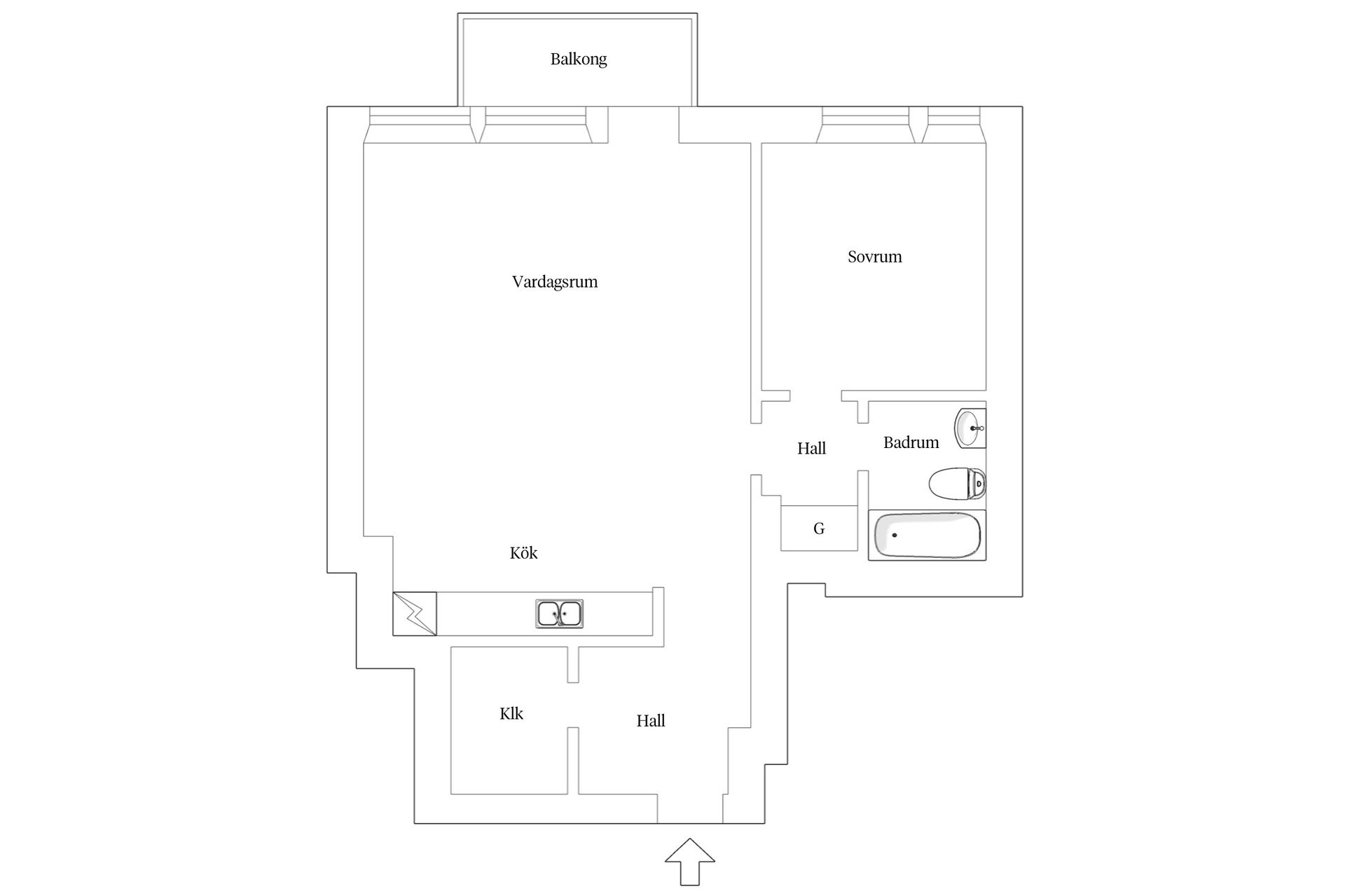 Bostadsrätt, Föreningsgatan 4A, Vasastaden, Göteborg