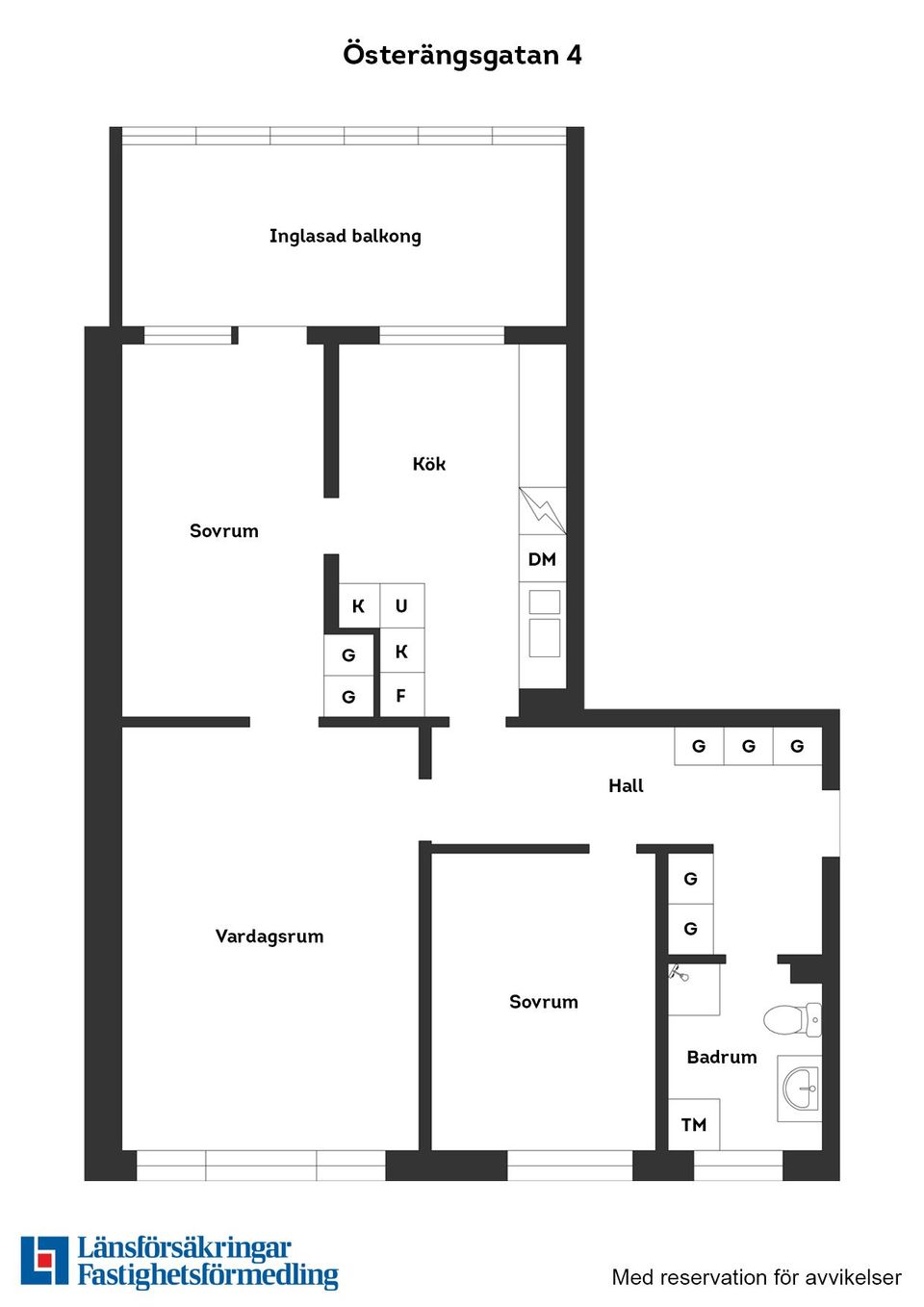 Bostadsrätt, Österängsgatan 4, Östergård, Halmstad