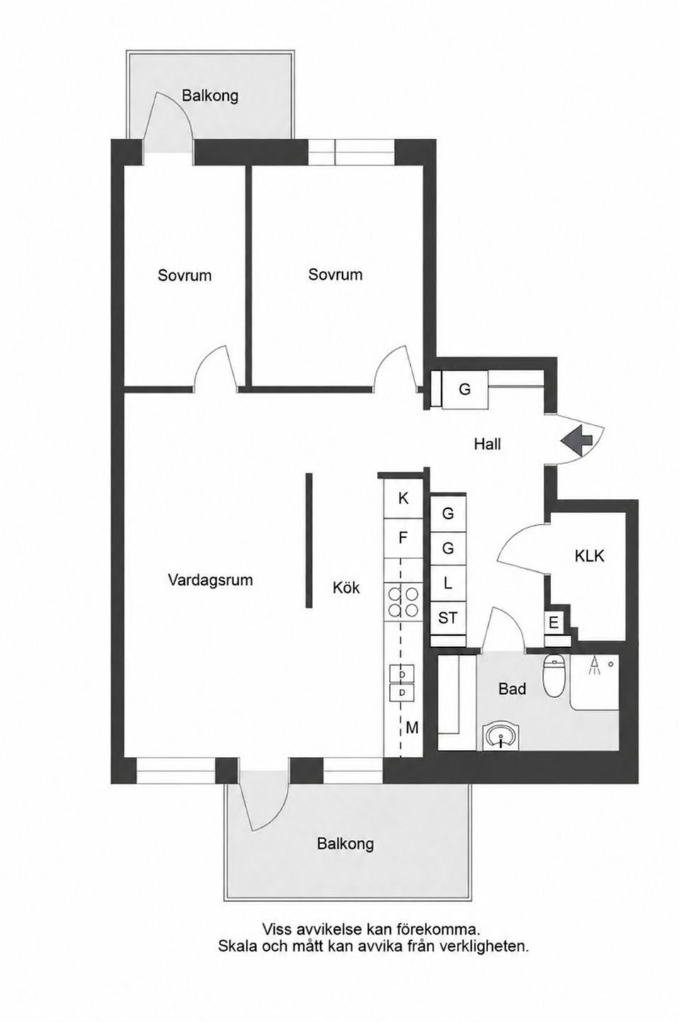 Bostadsrätt, Kallhällsleden 8C, 4tr, Kallhäll, Järfälla