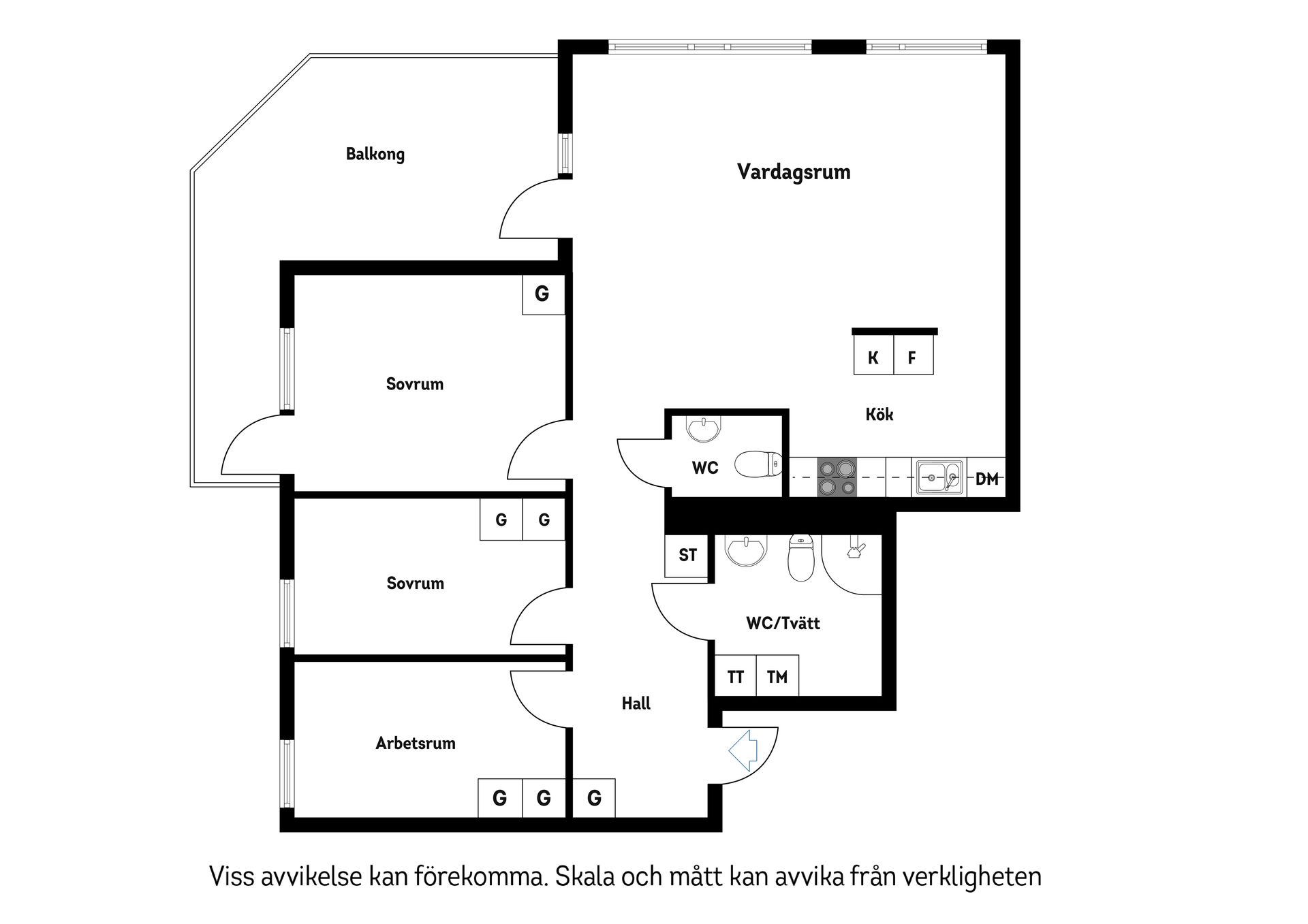 Bostadsrätt, Torggatan 16A, Centrum, Enköping
