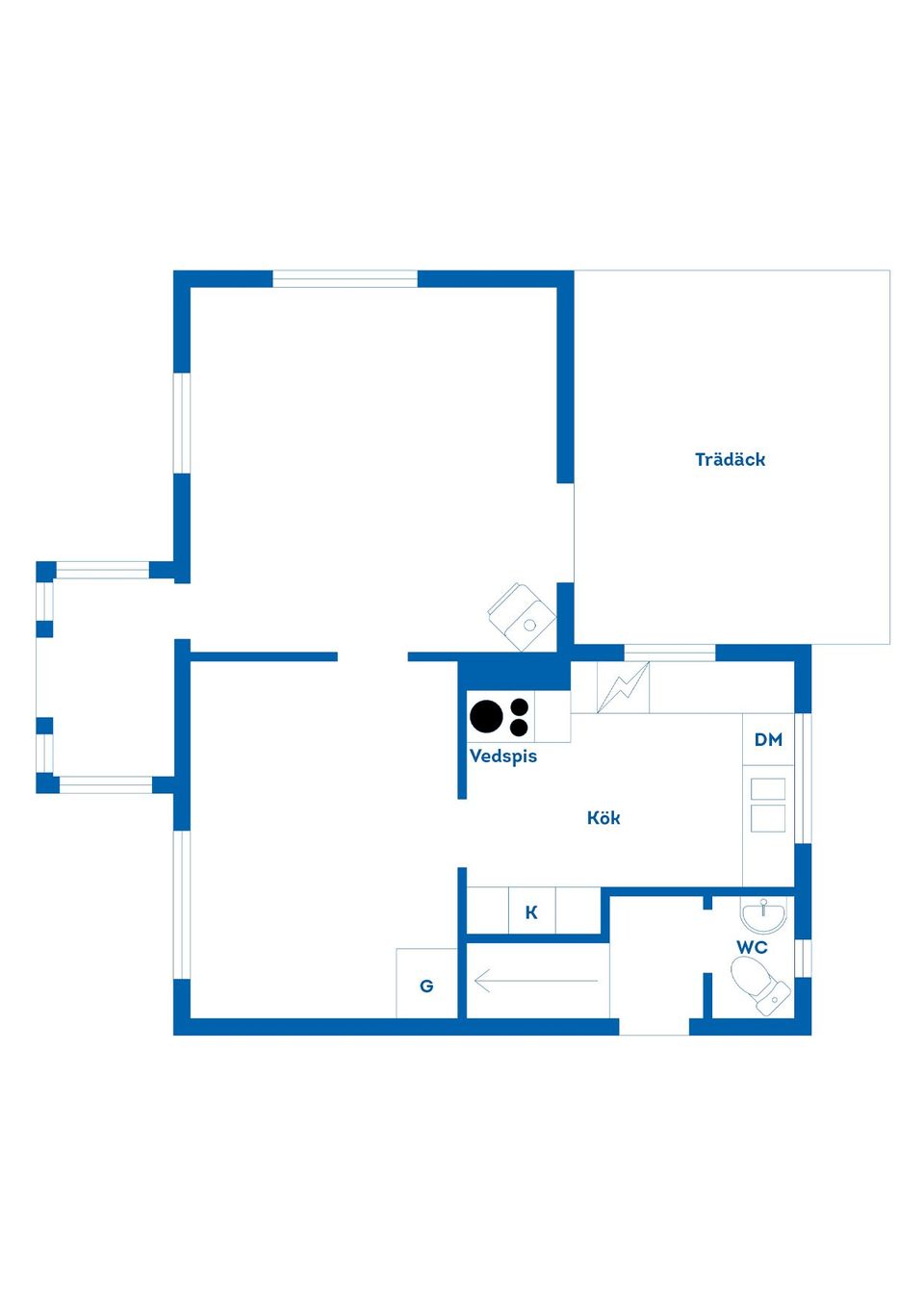 Fritidshus, Vasakullsvägen 39, Bräkne-Hoby, Ronneby