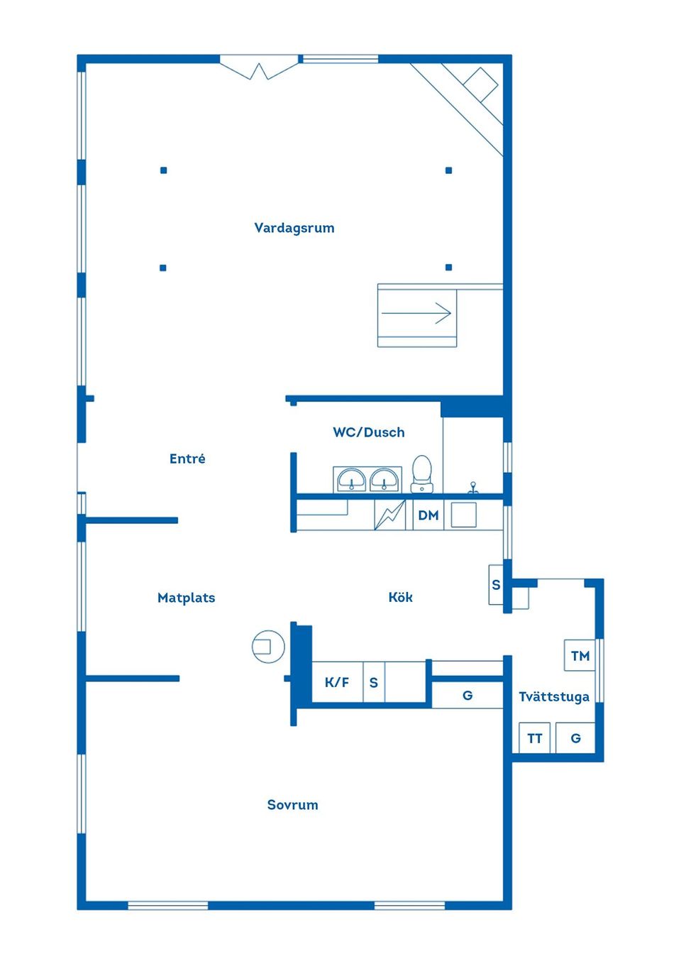 Villa, Torsgatan 1, Osby - Centralt, Osby