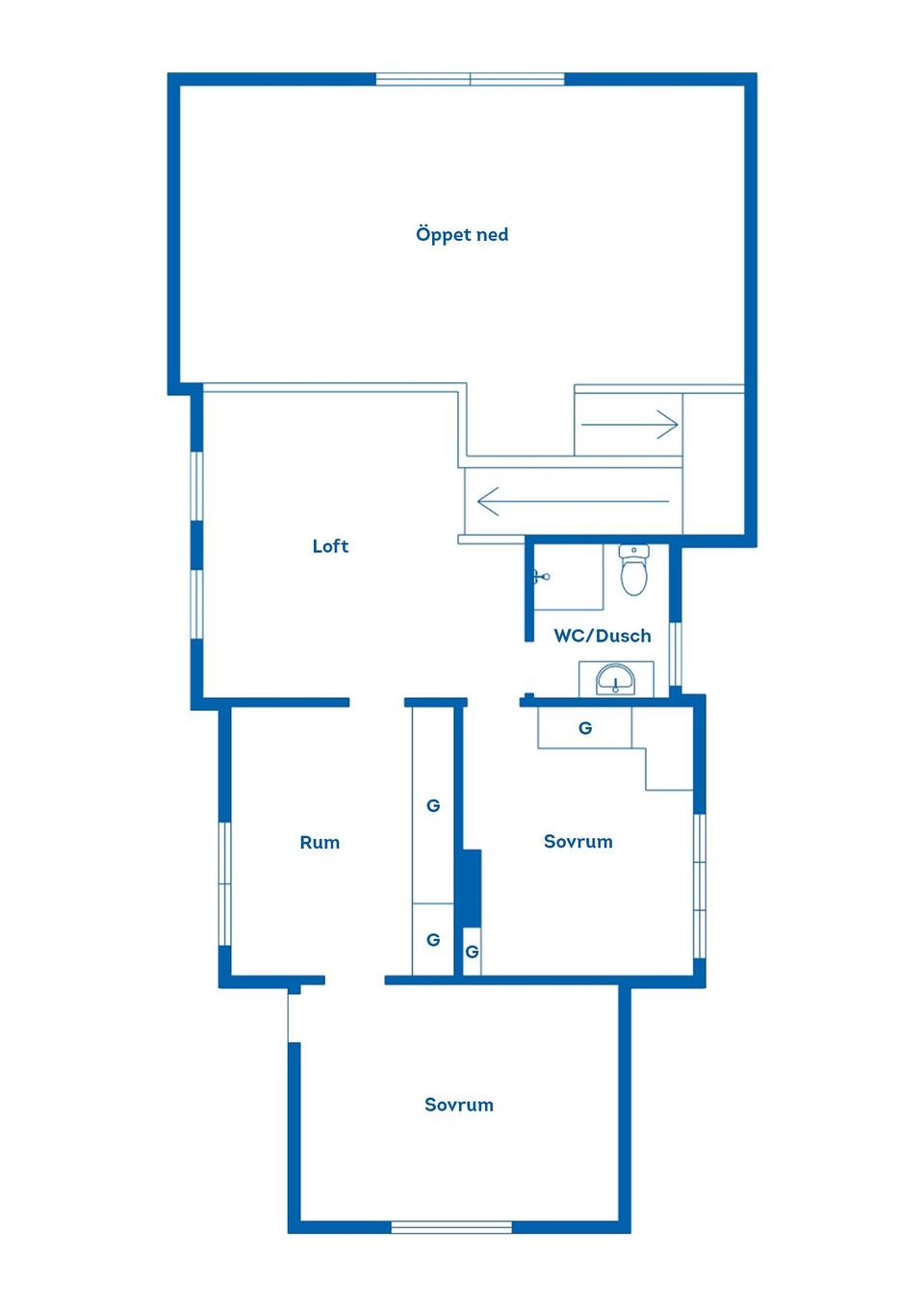Villa, Torsgatan 1, Osby - Centralt, Osby
