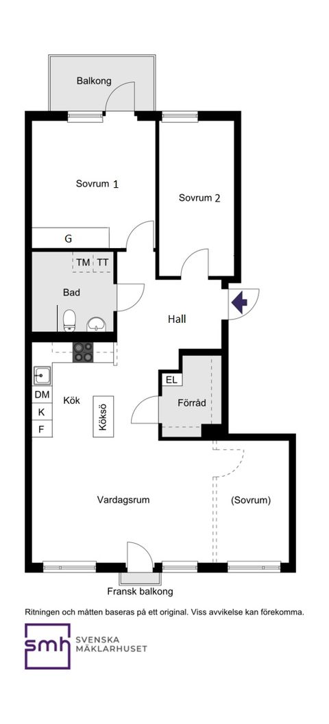 Bostadsrätt, Götalandsvägen 253, 4 tr, Älvsjö Centrum, Stockholm