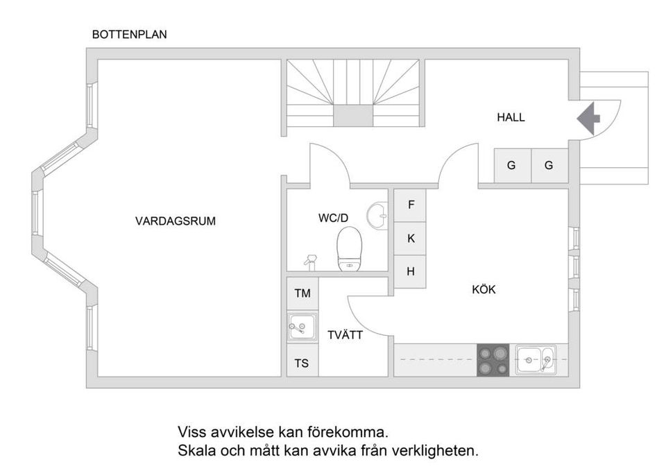 Radhus, Natt Och Dags Allé 29, Haga, Enköping