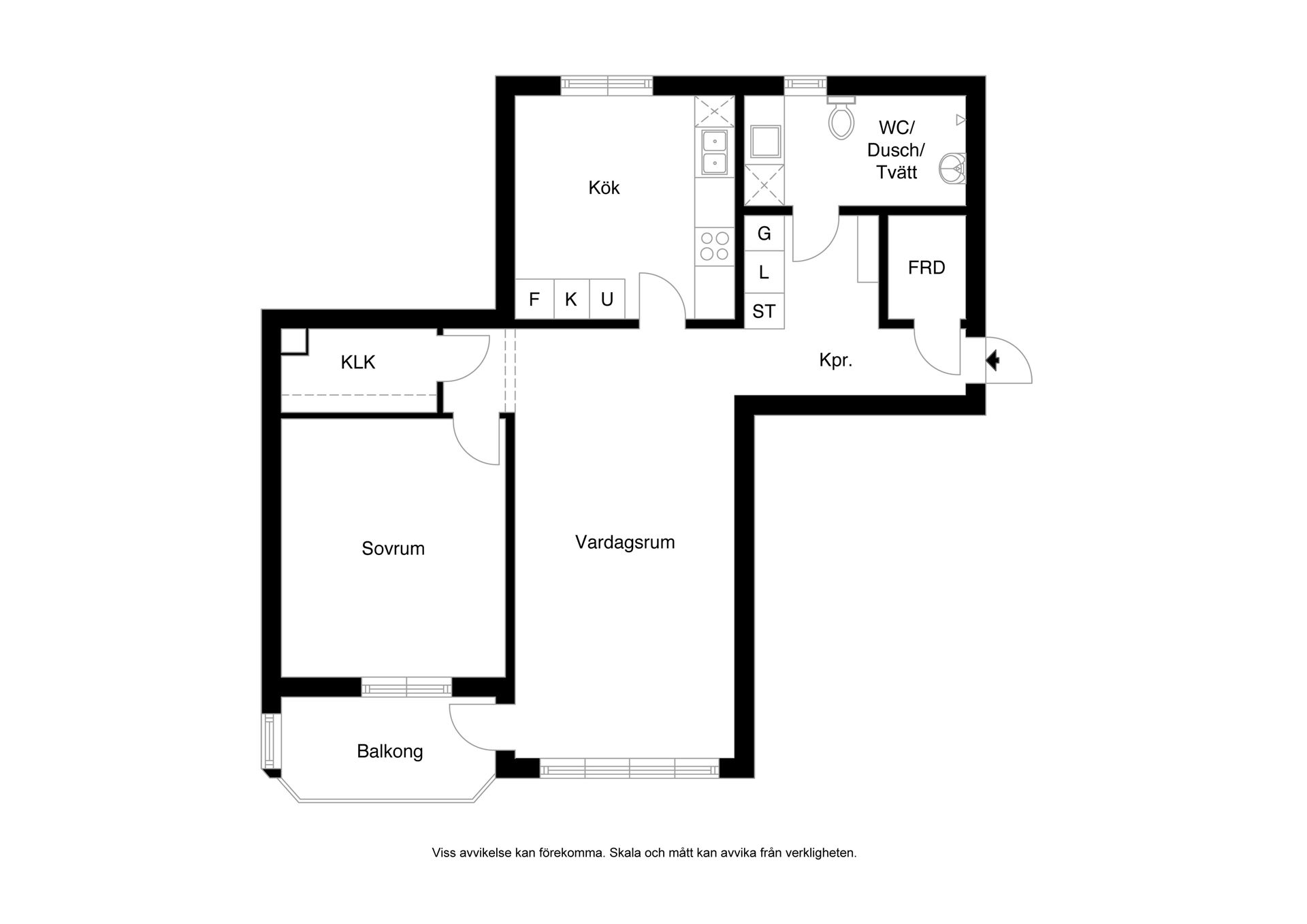 Bostadsrätt, Brunnsgatan 60 A, Centralt Väster, Nyköping