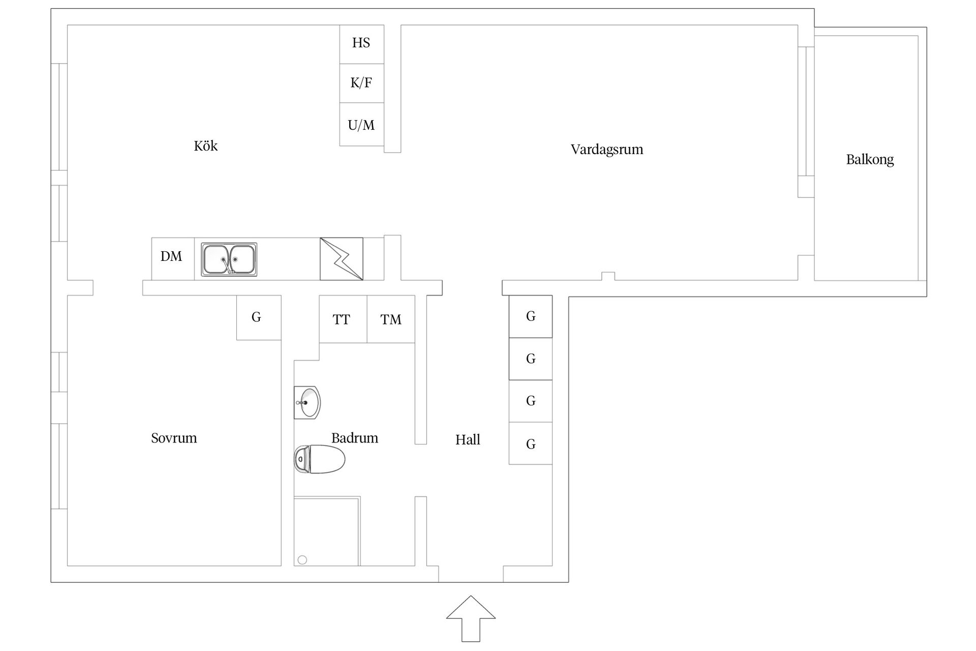 Bostadsrätt, Gustavsbergs allé 22, Gustavsberg - Gustavsbergs Hamn, Värmdö