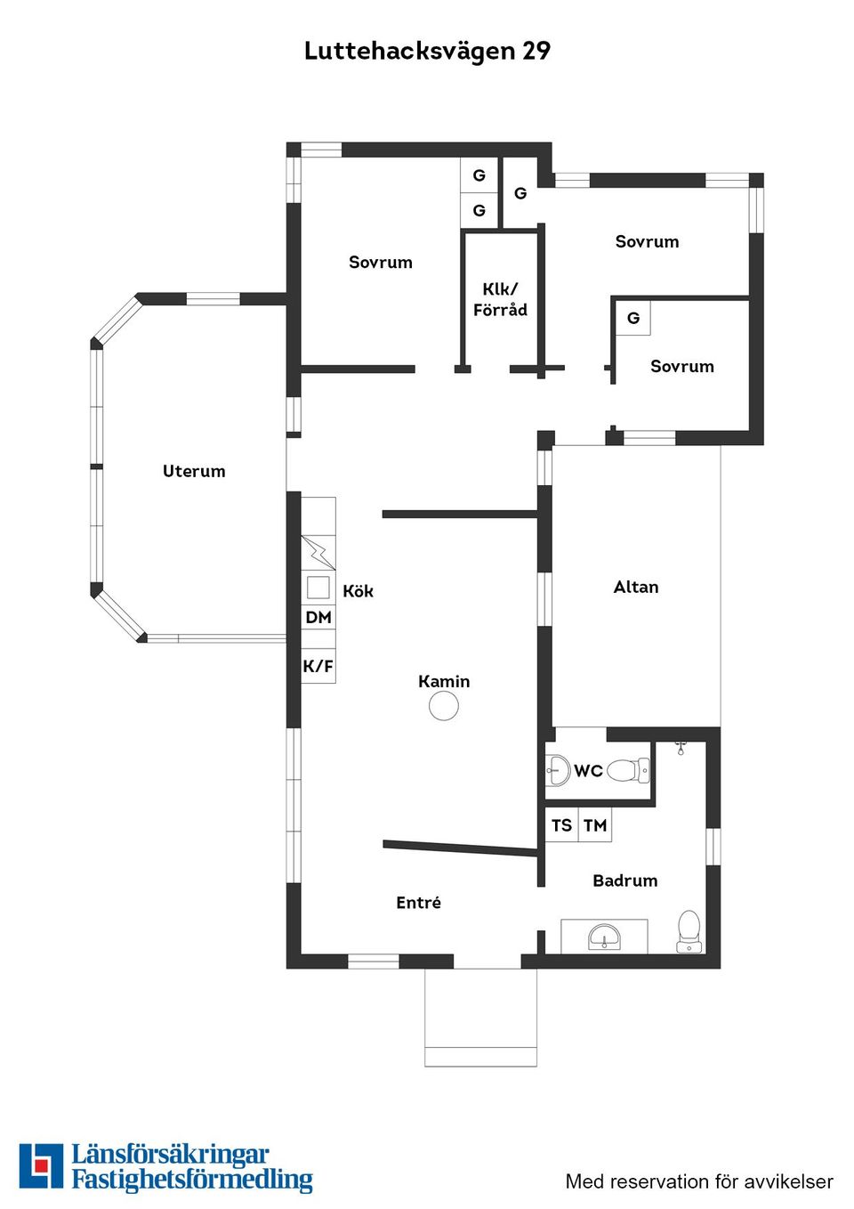 Villa, Luttehacksvägen 29, Mellbystrand, Laholm