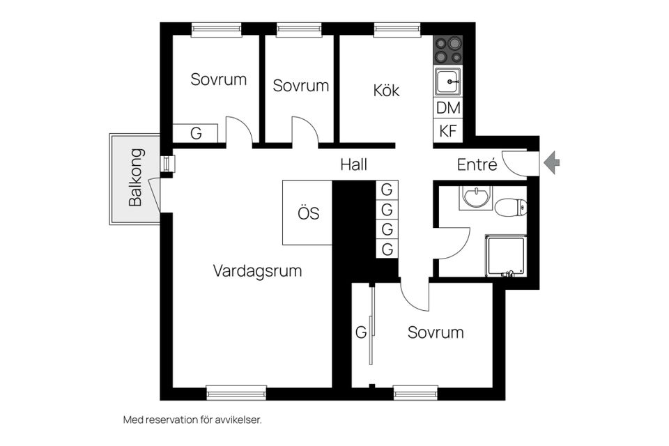 Bostadsrätt, Bolindervägen 2, Kallhäll, Järfälla