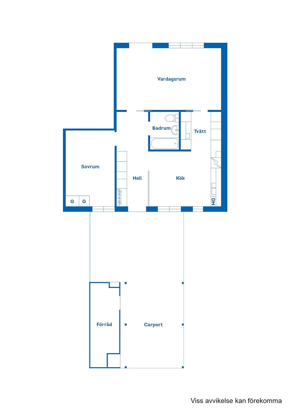Bostadsrätt, Lärkvägen 11, Norje, Sölvesborg