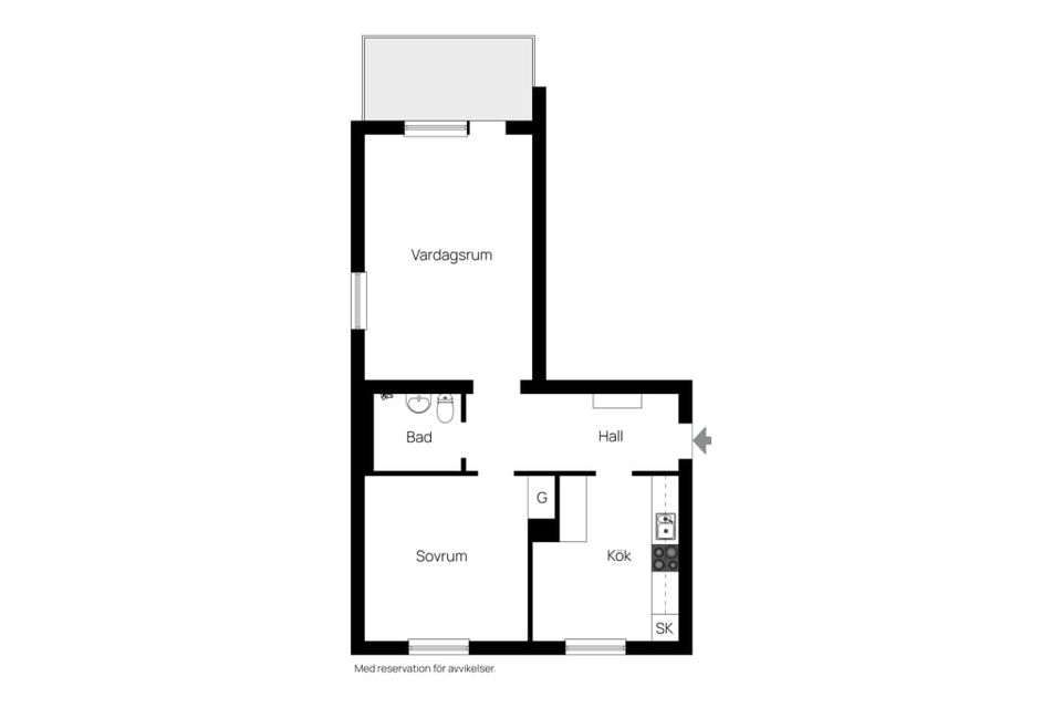 Bostadsrätt, Lindormsgatan 3, Sjöbo, Borås