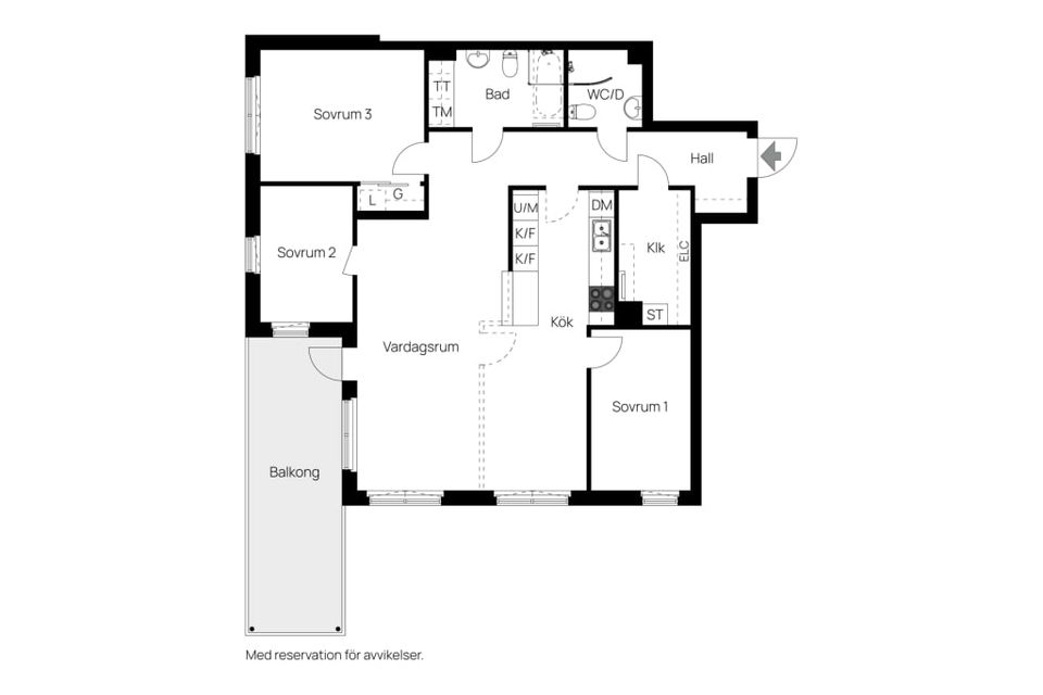 Bostadsrätt, Gjutartorget 2, Kungsängen centrum, Upplands-Bro