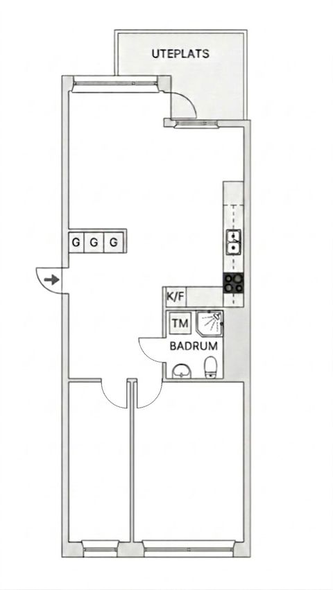 Bostadsrätt, Föreningsgatan 18C, Vasastaden, Göteborg