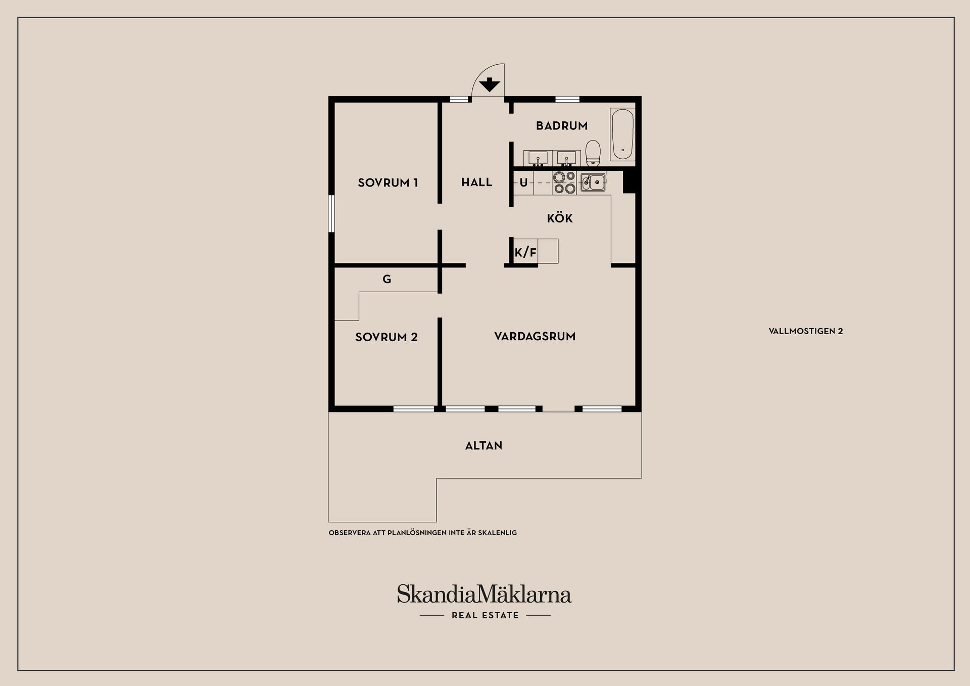 Bostadsrätt, Vallmostigen 2, Bro - Finnsta, Upplands-Bro