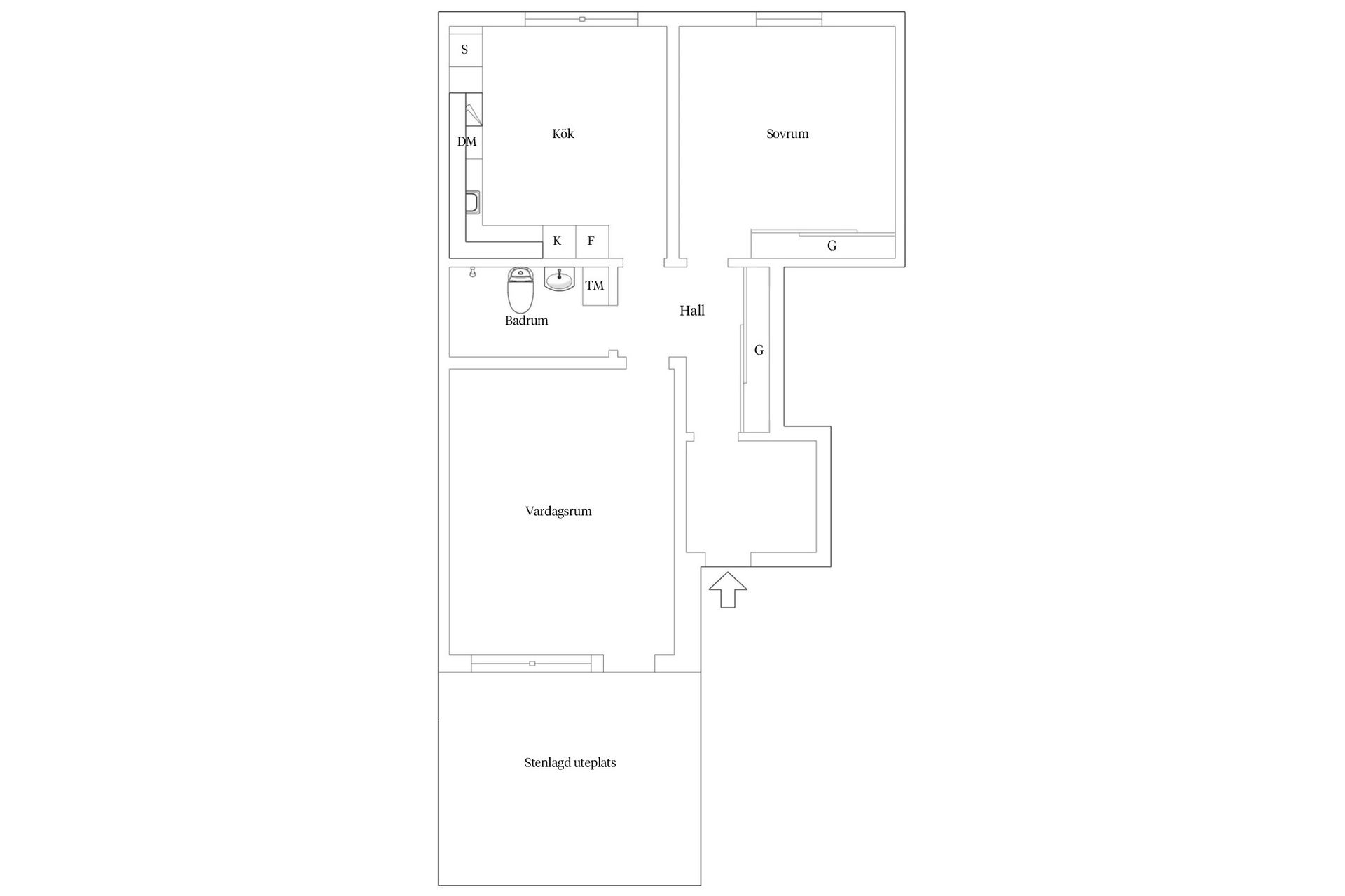 Bostadsrätt, Allmogevägen 34, Teleborg, Växjö