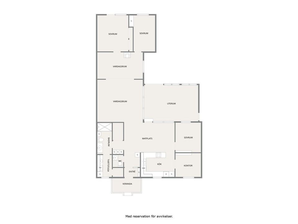 Radhus, Champinjonvägen 6, Johannedal, Sundsvall