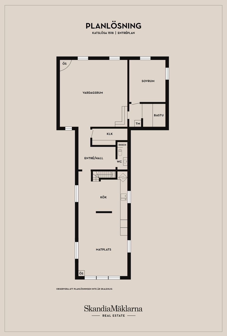 Villa, Katslösa 1518, Katslösa, Skurup