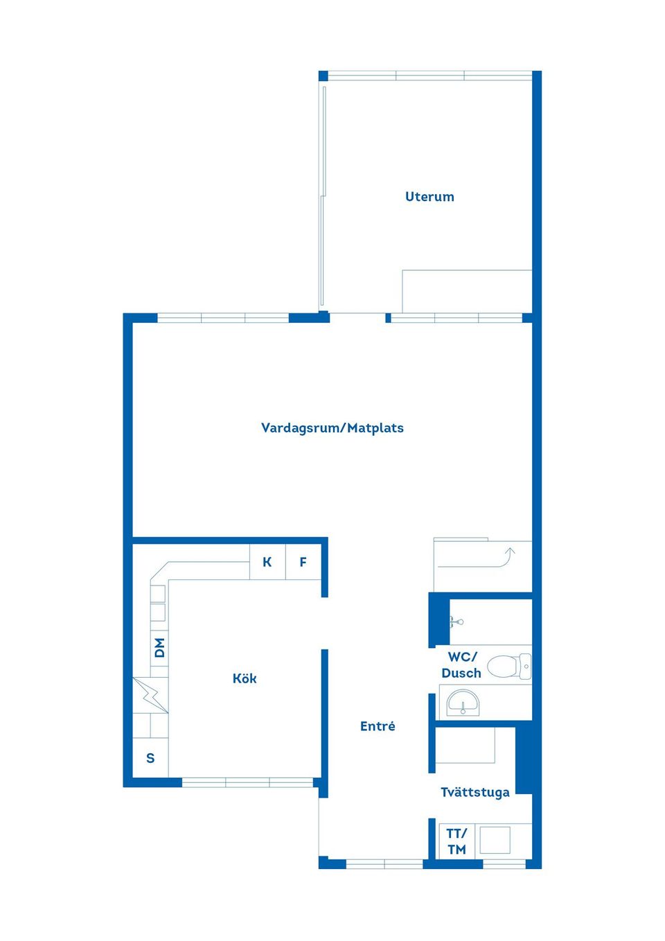 Radhus, Krusbärsvägen 6C, Sätra, Gävle