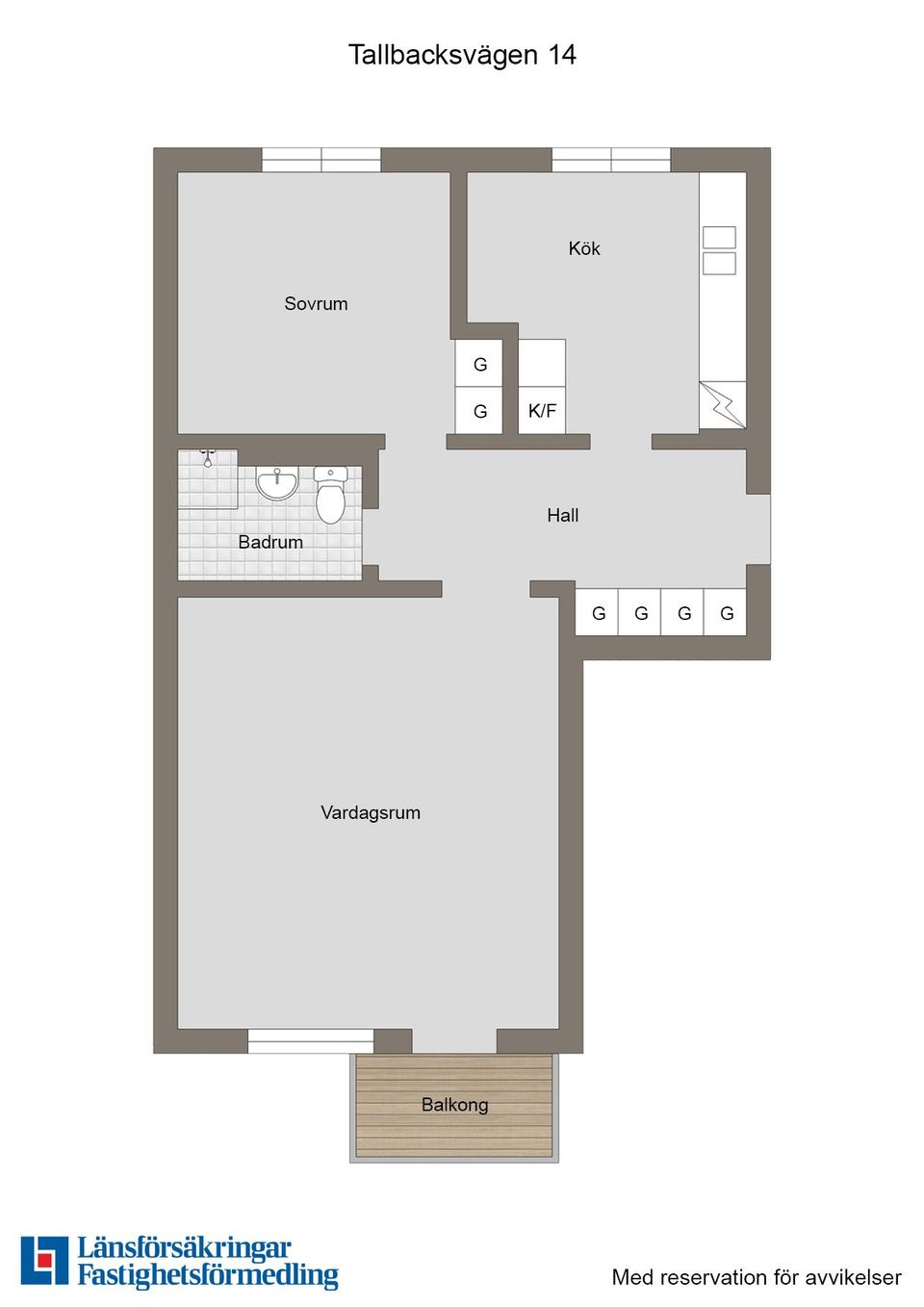 Bostadsrätt, Tallbacksvägen 14, Fanna, Enköping