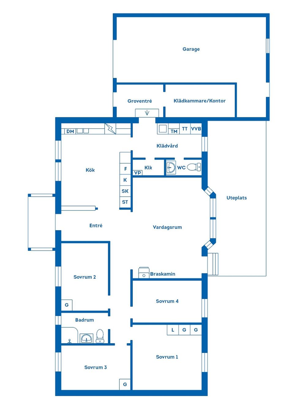 Villa, Linvägen 3, Valbo, Gävle