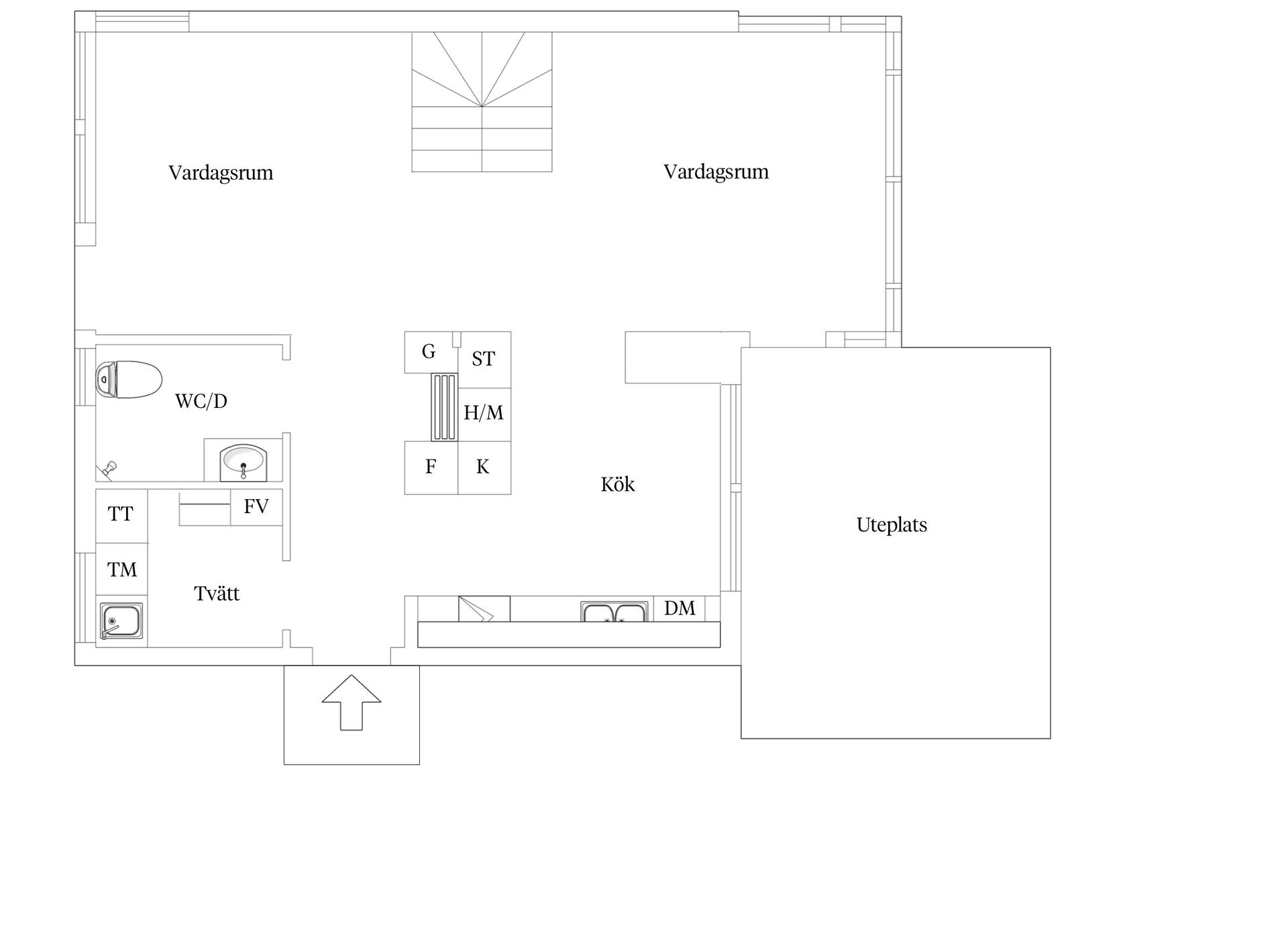 Villa, Galtövägen 1, Hov, Växjö
