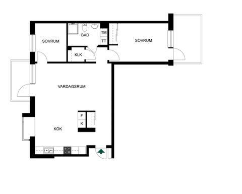 Bostadsrätt, Spinnakergatan 1, Öster Mälarstrand, Västerås