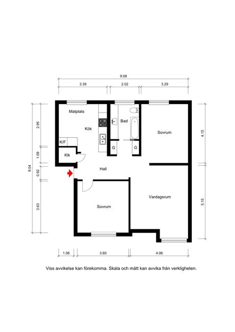 Bostadsrätt, Bagarfruvägen 15, Sköndal, Stockholm