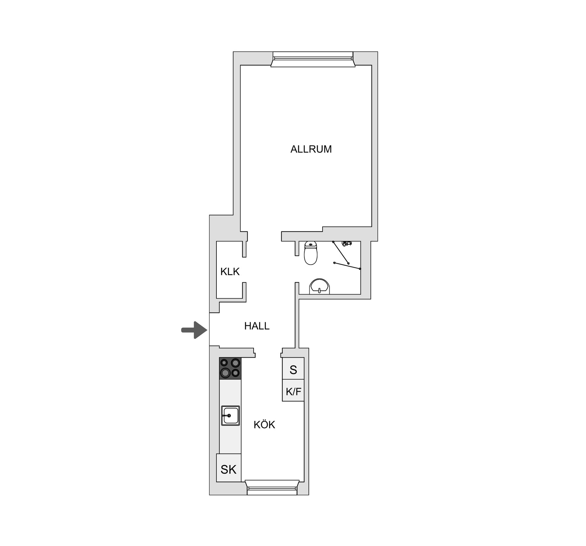 Bostadsrätt, Abbekåsgatan 10B, Östra Sorgenfri, Malmö