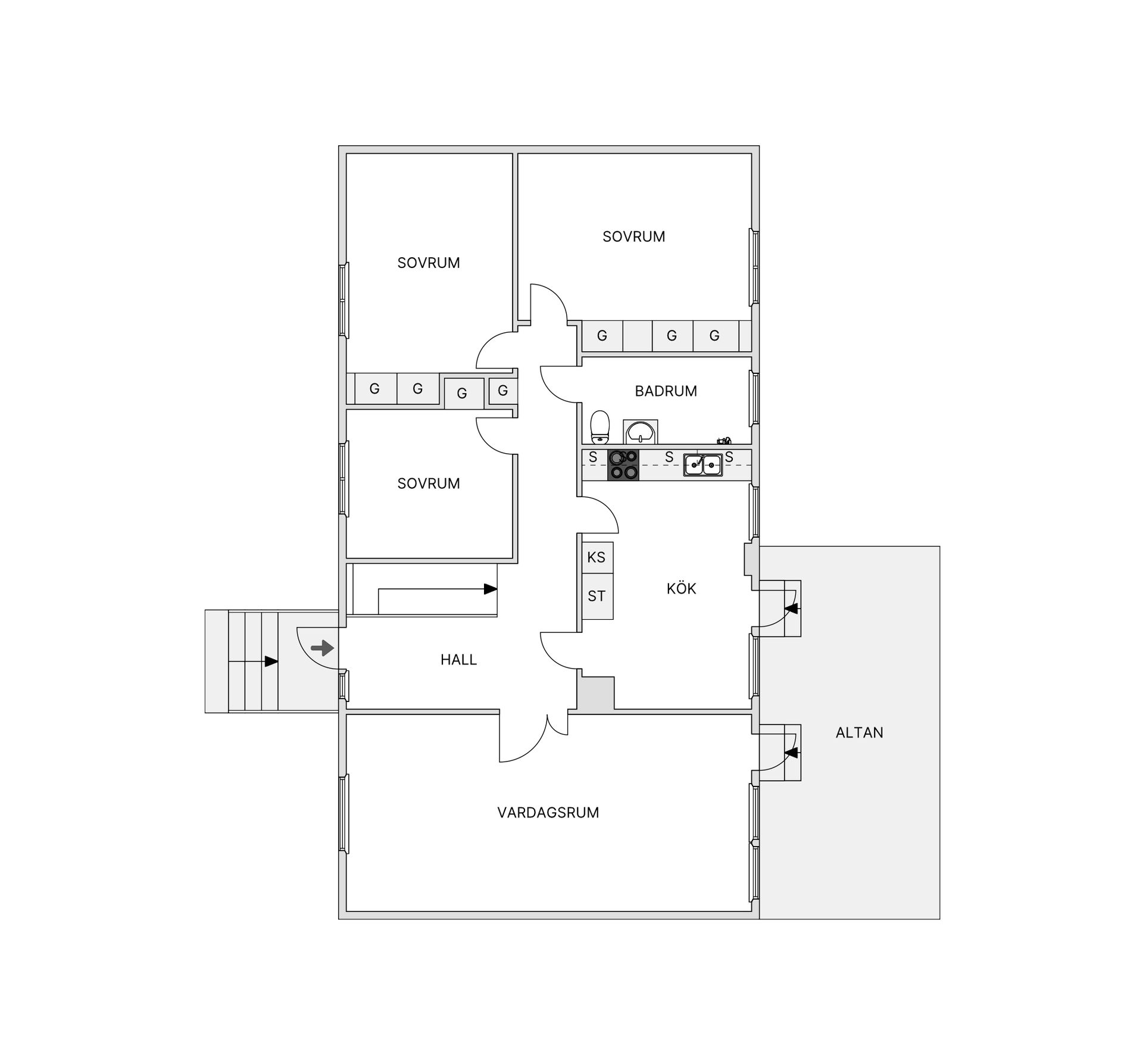 Villa, Karlavägen 36, Hästveda, Hässleholm