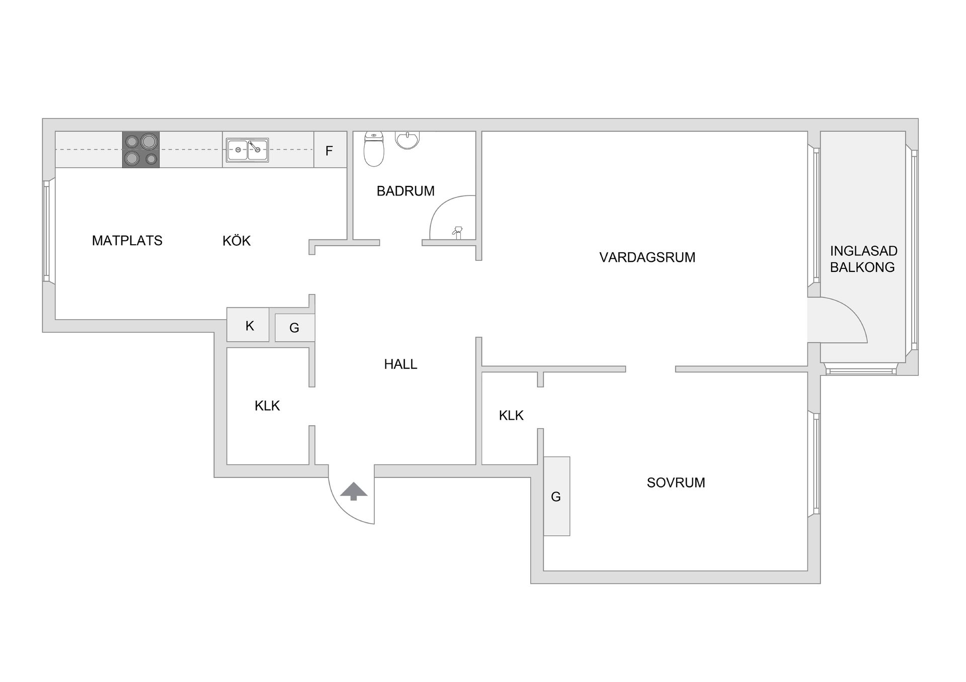 Bostadsrätt, Månadsvägen 42, Jakobsberg, Järfälla