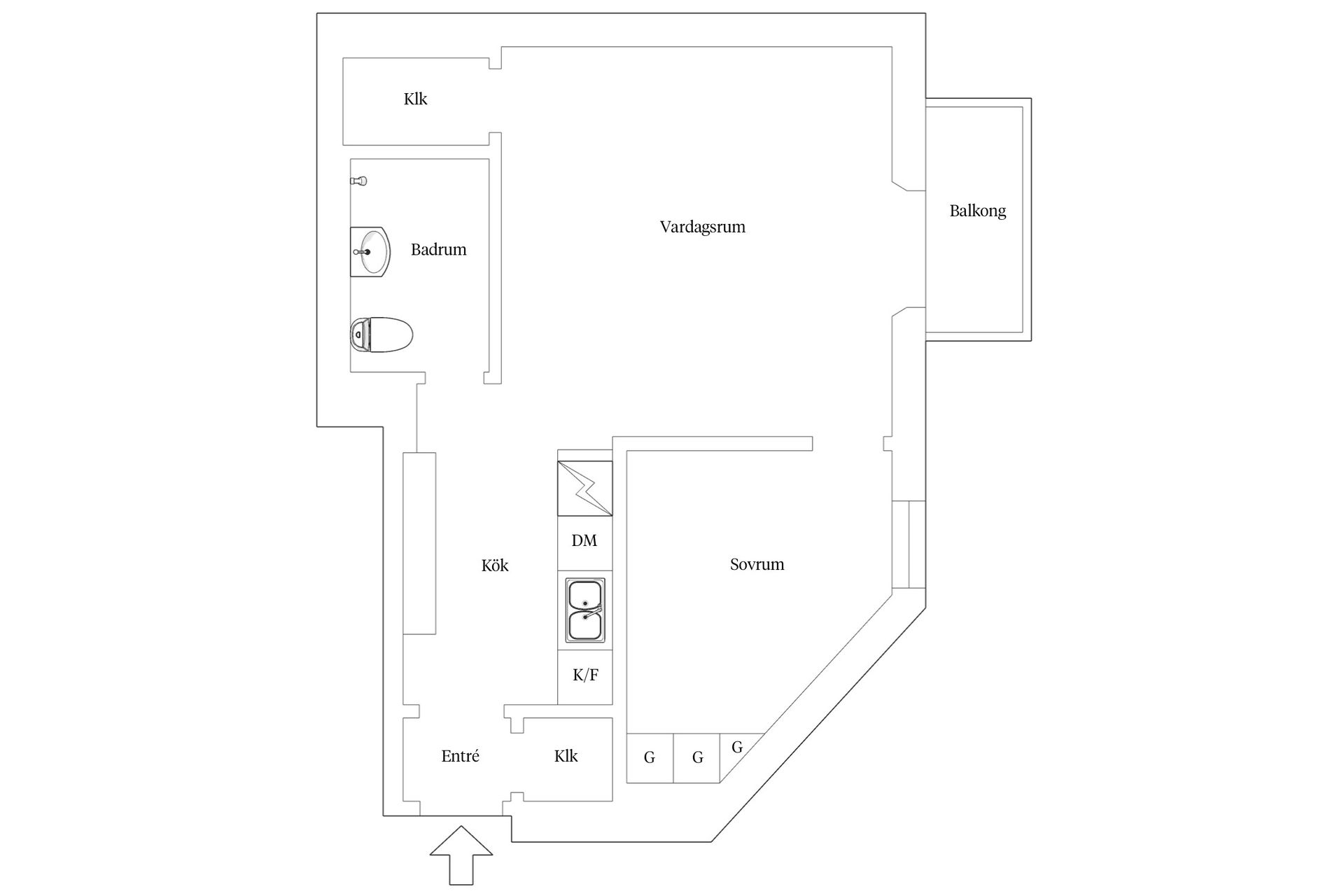Bostadsrätt, Ölandsgatan 46, Södermalm Sofia, Stockholm