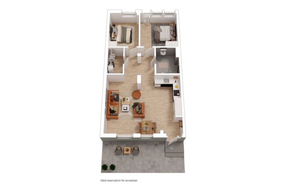 Bostadsrätt, Sturegatan 1A, Främre Luthagen, Uppsala