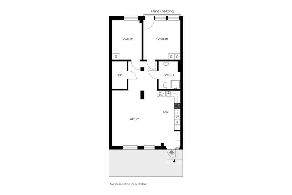 Bostadsrätt, Sturegatan 1A, Främre Luthagen, Uppsala