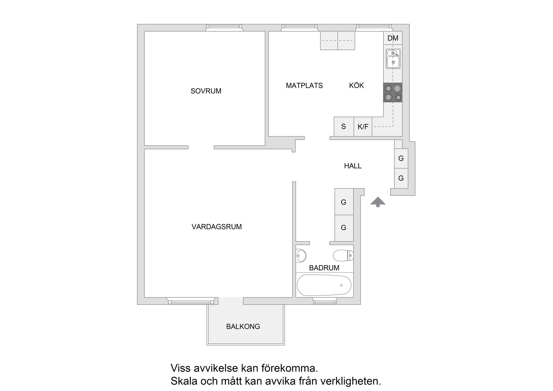 Bostadsrätt, Boråsvägen 23, Hammarbyhöjden, Stockholm