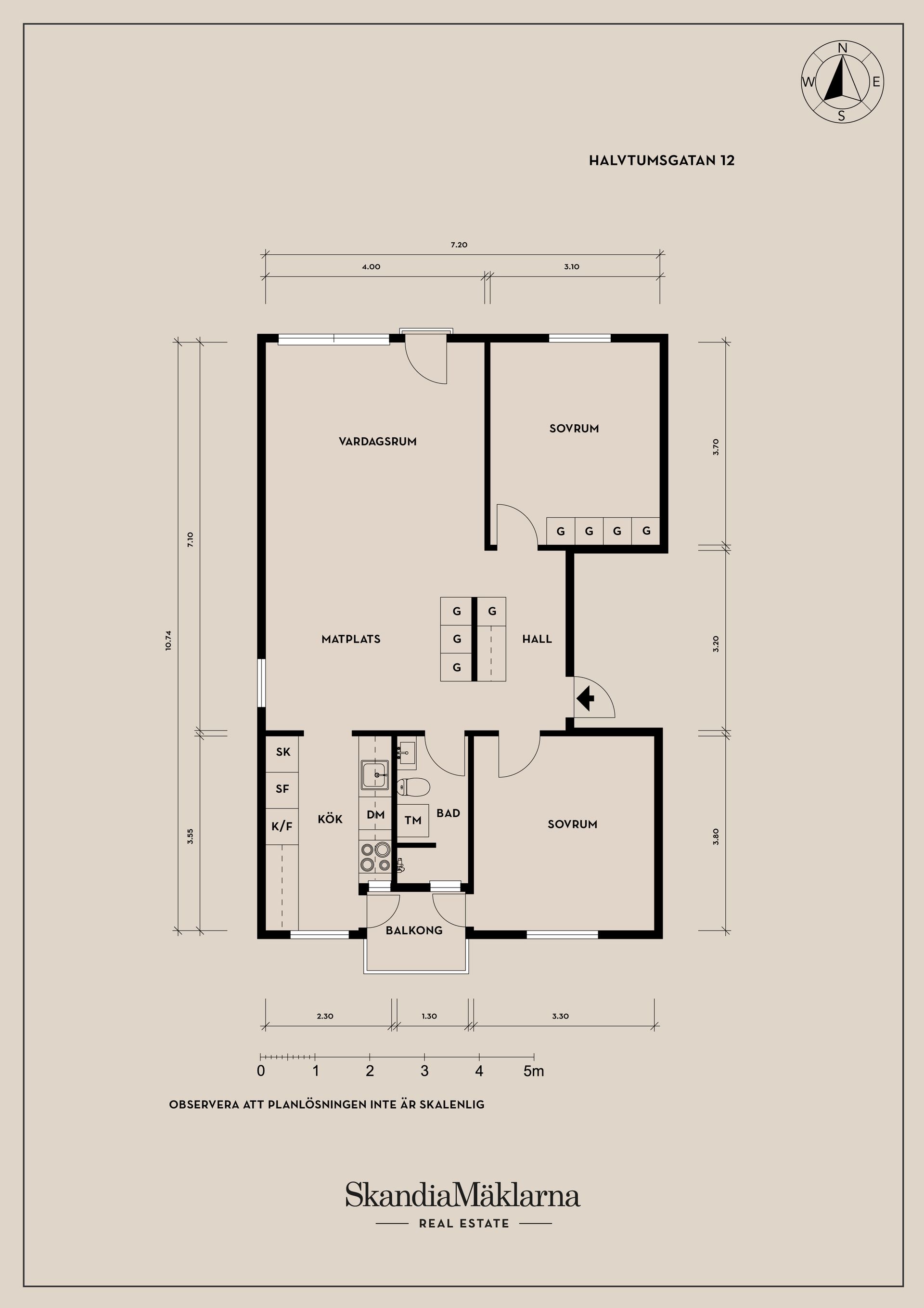 Bostadsrätt, Halvtumsgatan 12, Flatås, Göteborg