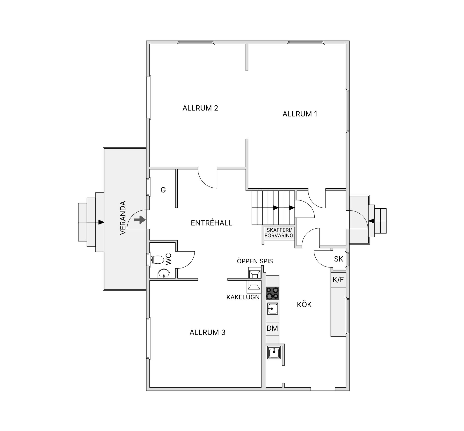 Villa,  Björkhamra 1, Stöllet, Torsby