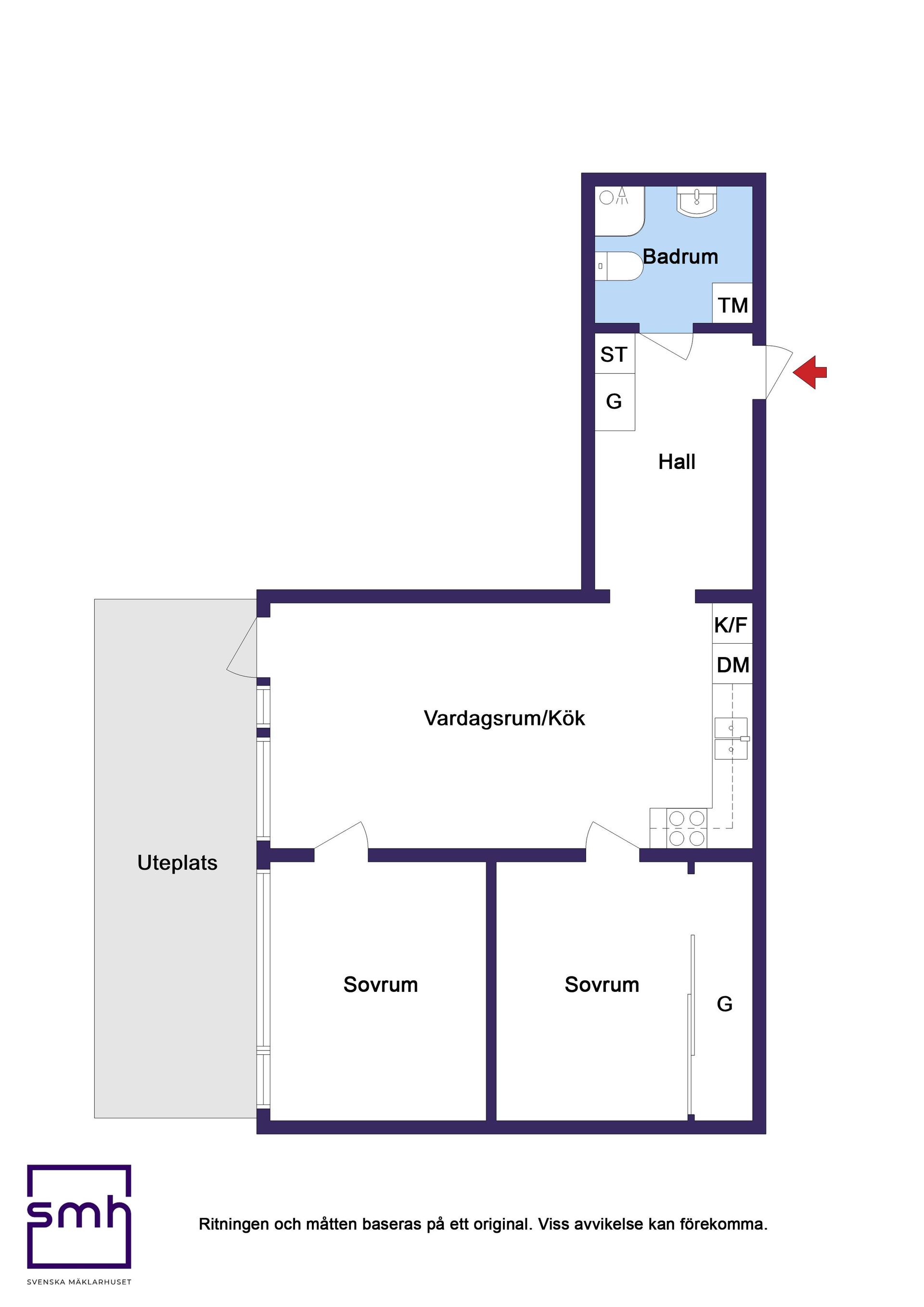 Bostadsrätt, Albatrossvägen 96, Vendelsö, Haninge