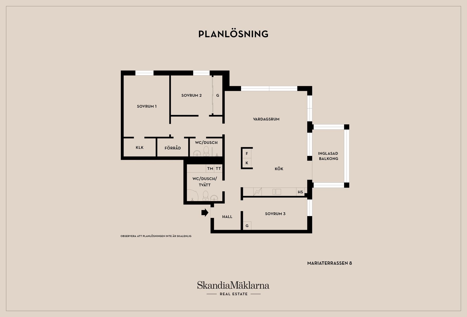 Bostadsrätt, Mariaterrassen 8, Gustavsberg, Värmdö