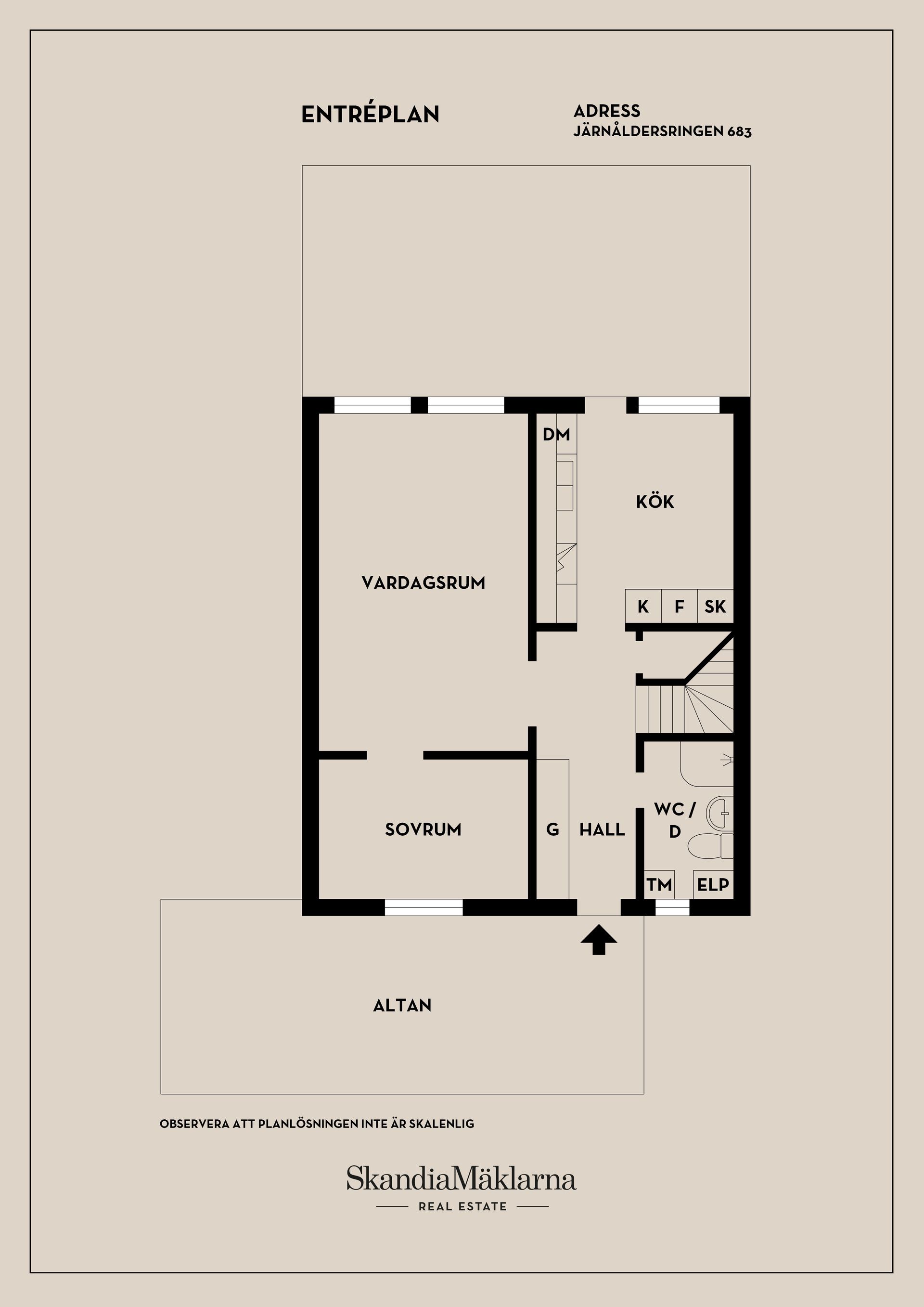 Radhus, Järnåldersringen 683, Haninge