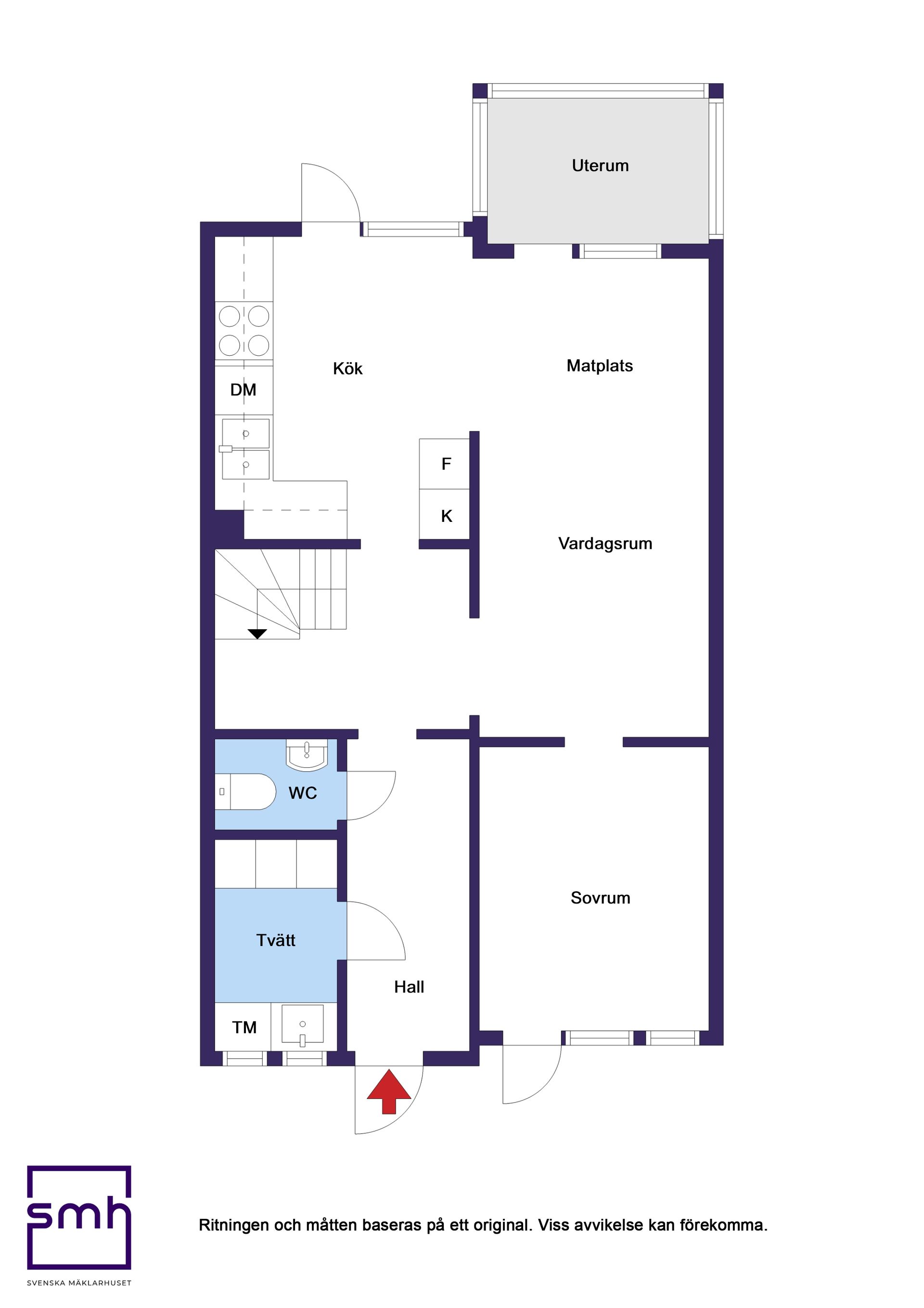 Radhus, Stora Hundens gata 561, Brandbergen, Haninge