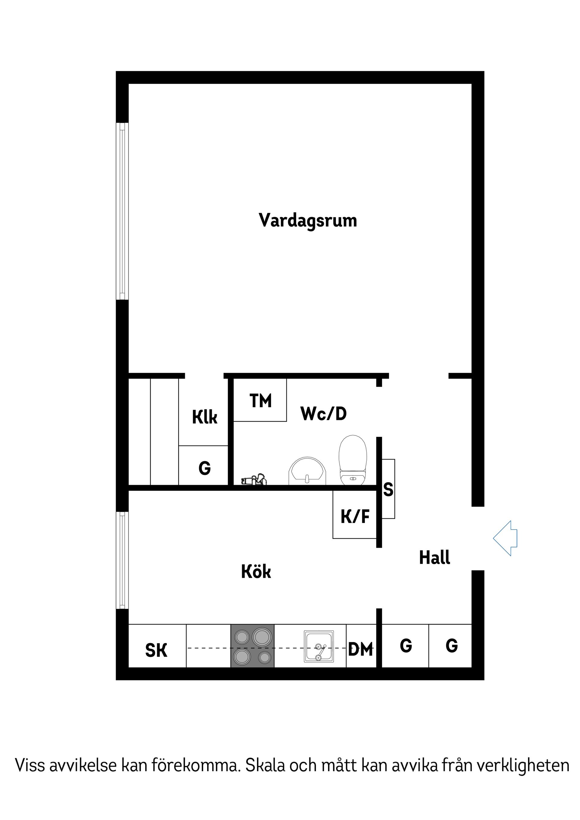 Bostadsrätt, Drottningvägen 5C, Hersby, Lidingö