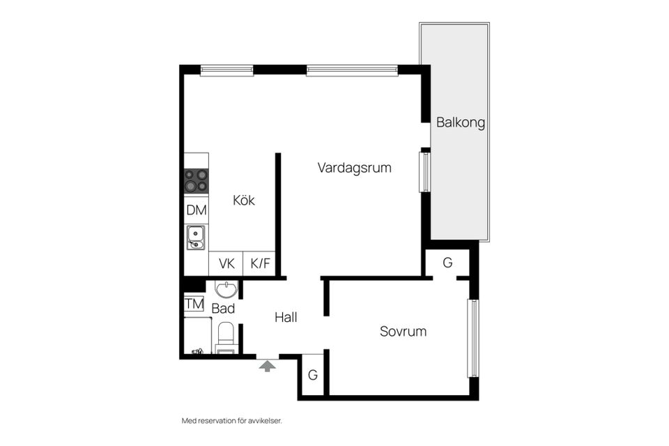 Bostadsrätt, Kungsklippan 20, Kungsholmen, Stockholm