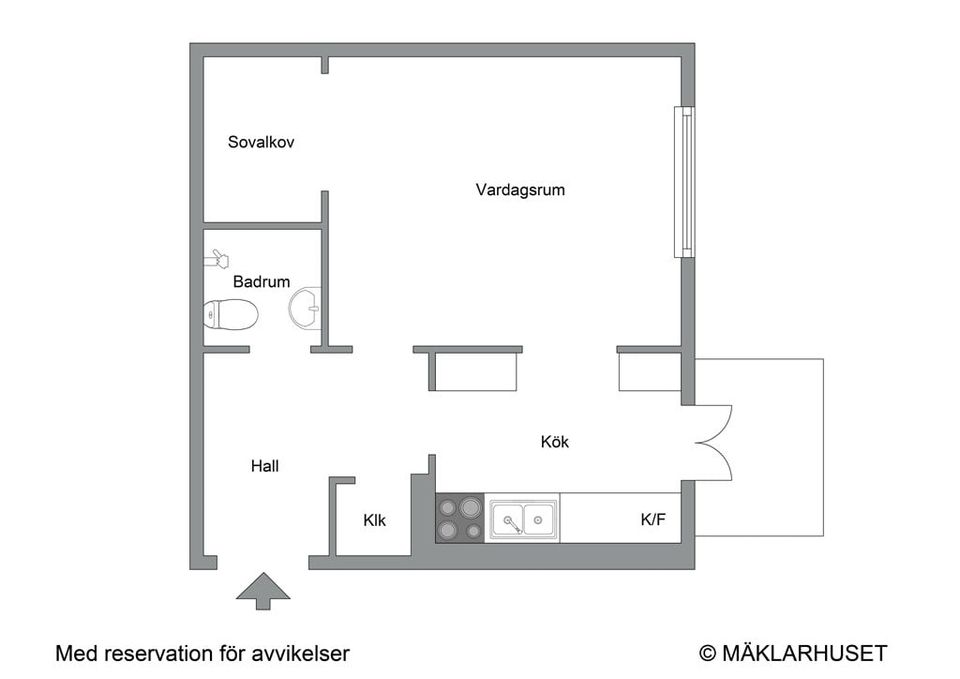 Bostadsrätt, Svalgränd 3b, Centrala Sundbyberg, Sundbyberg
